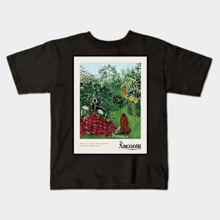 Tropical Forest with Monkeys Kids T-Shirt